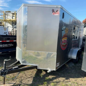 2025 Quality Cargo 7X16TA 16' Concession Food Service Box Trailer T/A