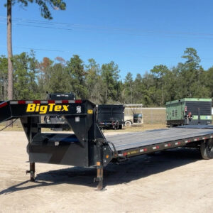 2025 Big Tex 14GN-30D5A T/A 30' Gooseneck Flatbed Utility Hauler Trailer