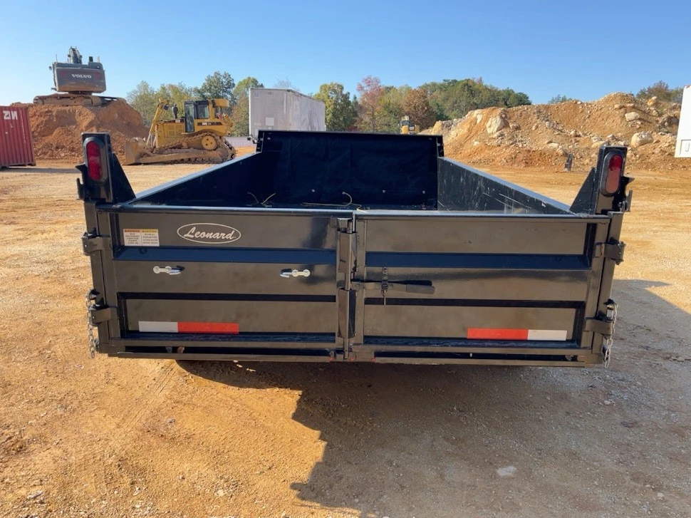 2024 Griffin GT-714 14' T/A Hydraulic End Dump Equipment Trailer 14K - Image 4