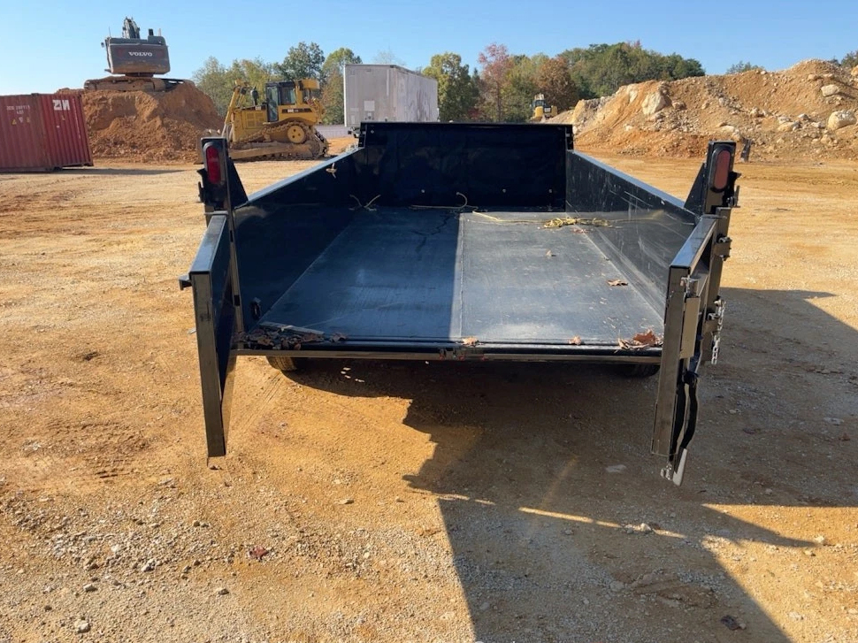 2024 Griffin GT-714 14' T/A Hydraulic End Dump Equipment Trailer 14K - Image 6